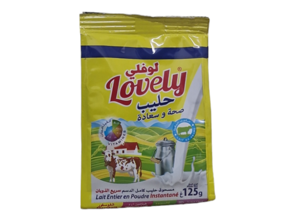LOVELY lait poudre sachet 125g