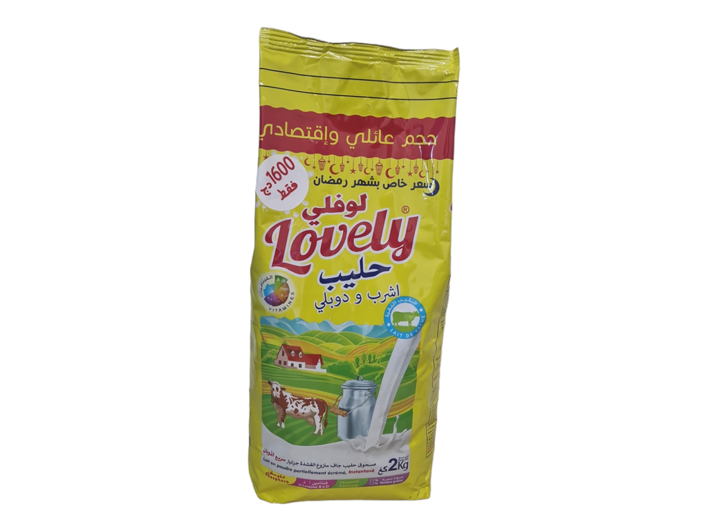 LOVELY lait poudre sachet 2kg