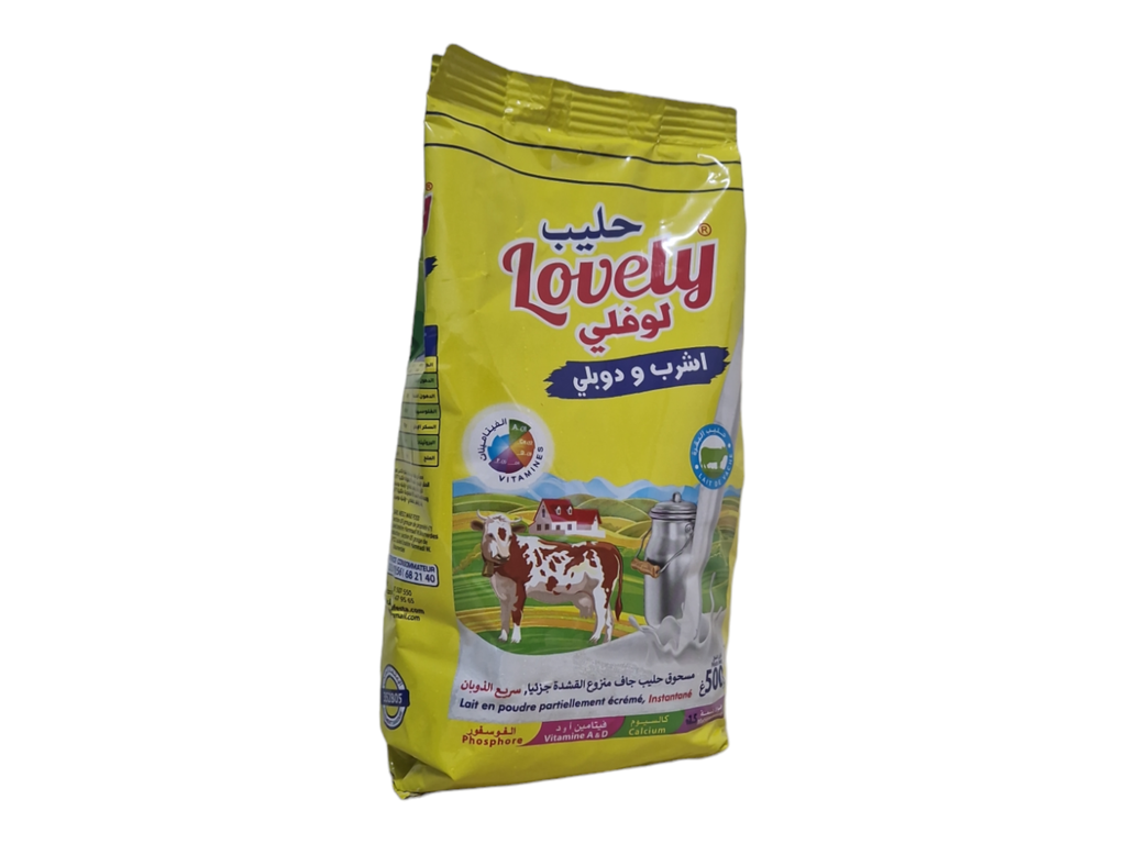 LOVELY lait poudre sachet 500g promo