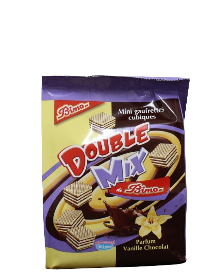 BIMO mini gaufrettes double mix sac170 g