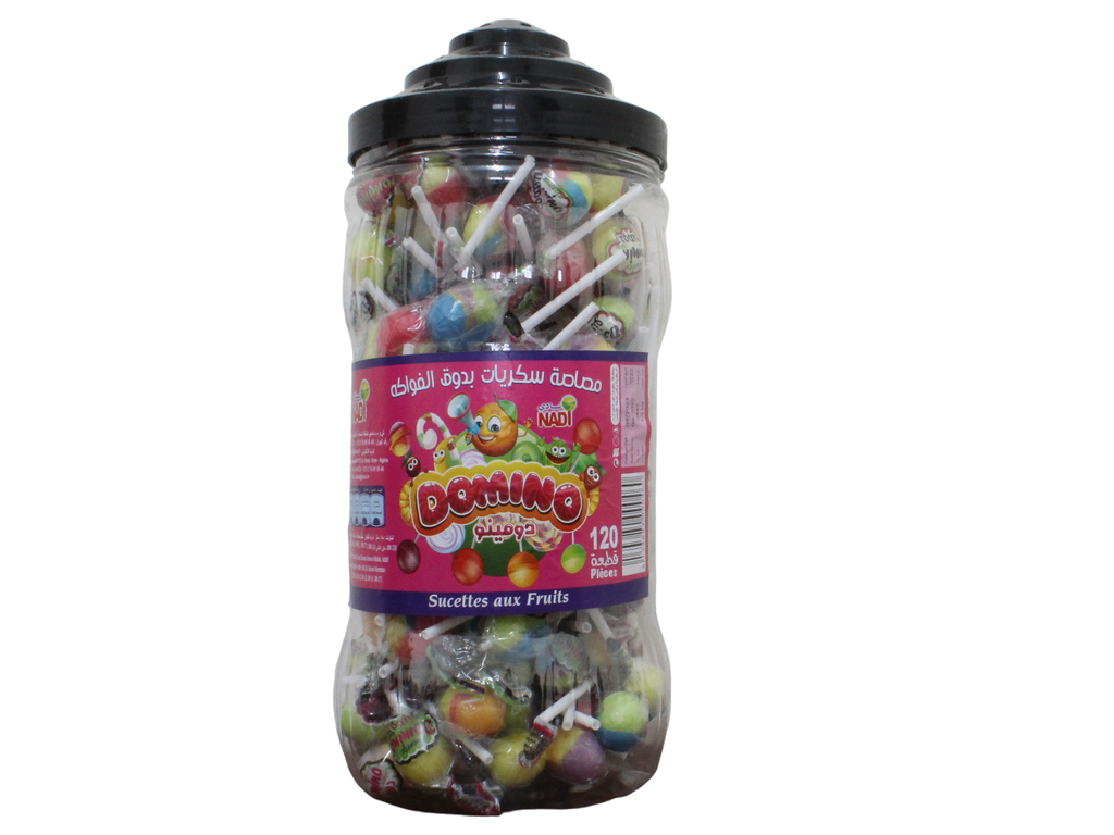 DOMINO sucettes aux fruit