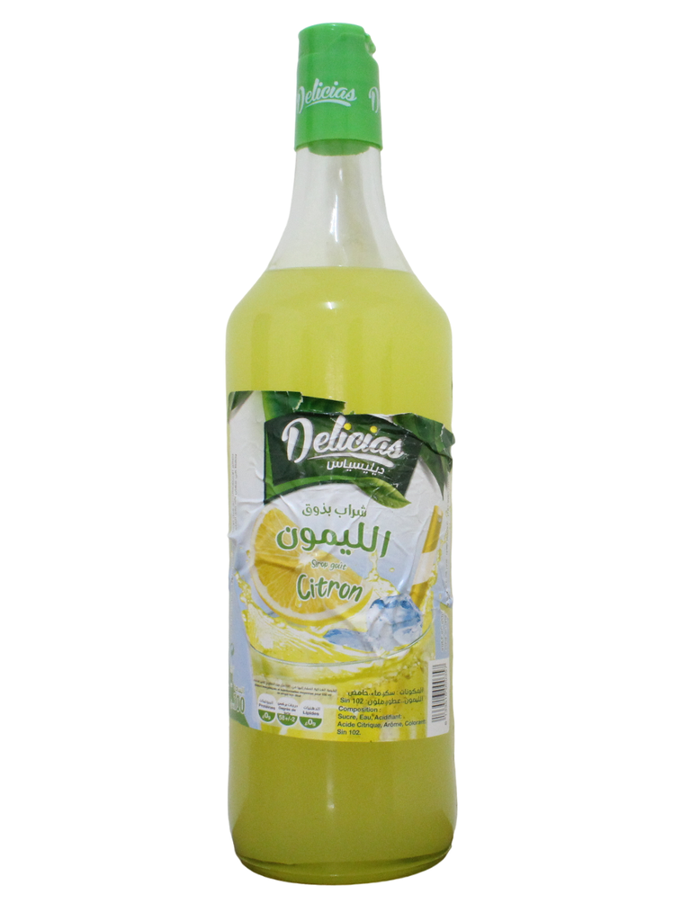 DELICIAS sirop citron1l