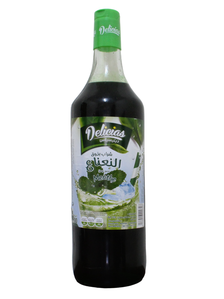 DELICIAS sirop menthe 1l