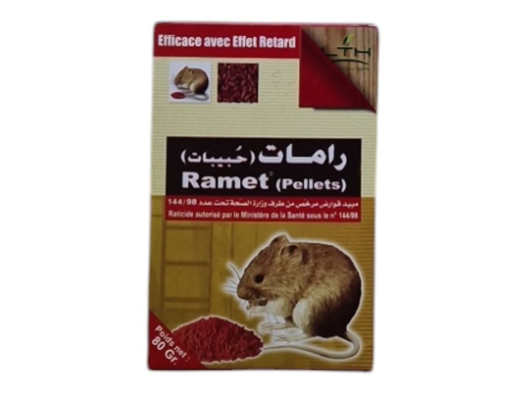 RAMET  pellets anti rats 80g