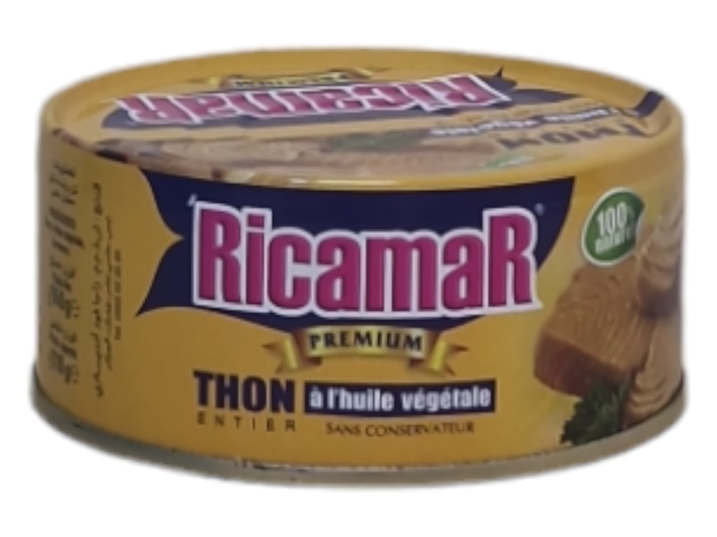RICAMAR thon à l'huile végétale160g