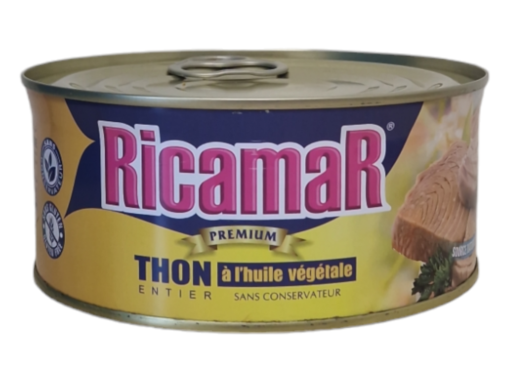 RICAMAR thon a l'huile végétale 880g