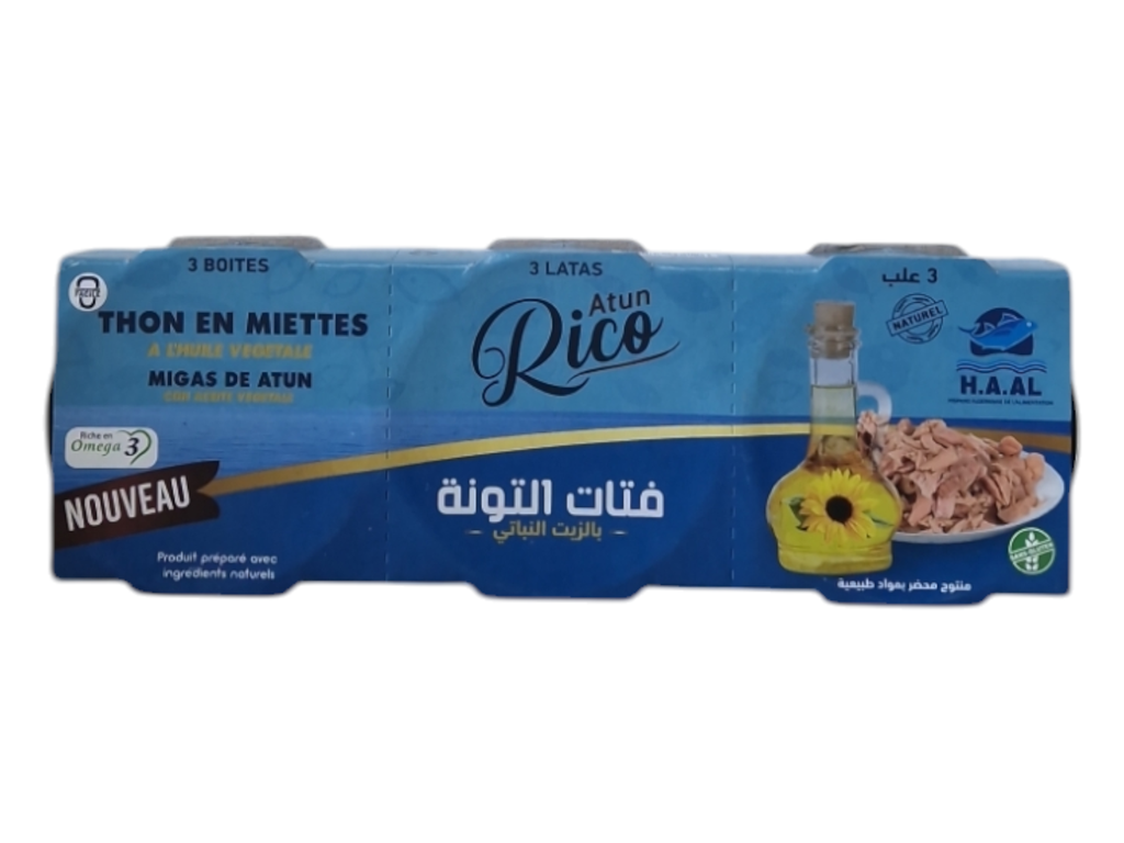 RICO thon en miettes a l'huile 65g *3b