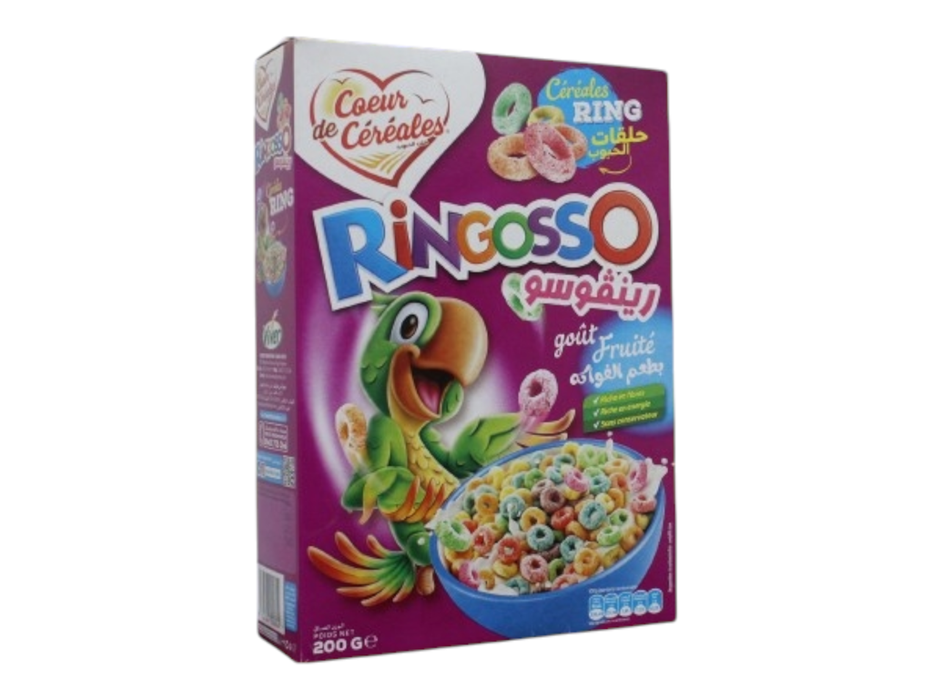 RINGOSSO cœur de céréales fruité 200 g