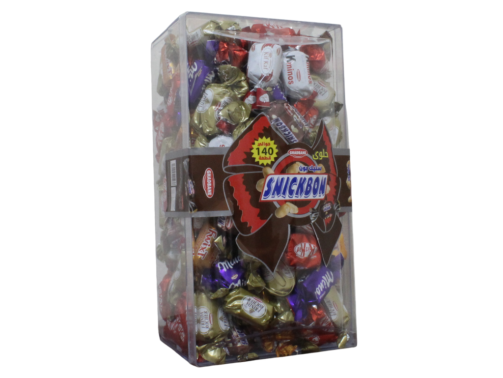 SNICKBON bonbon coffré 140p