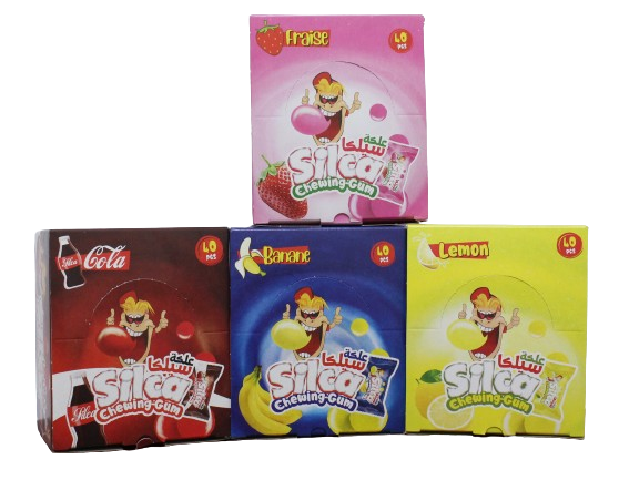 SILCA chewing gum fruits 5 da