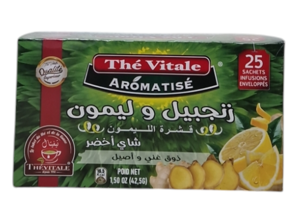 THE VITALE thé citron & gingembre