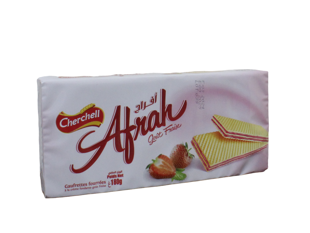 CHERCHELL afrah gaufrette fraise