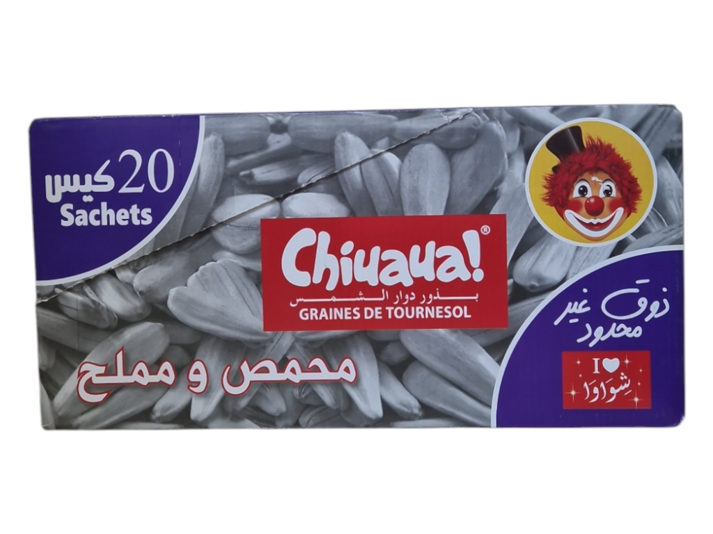 CHIUAUA graines de tournesol blan 50d