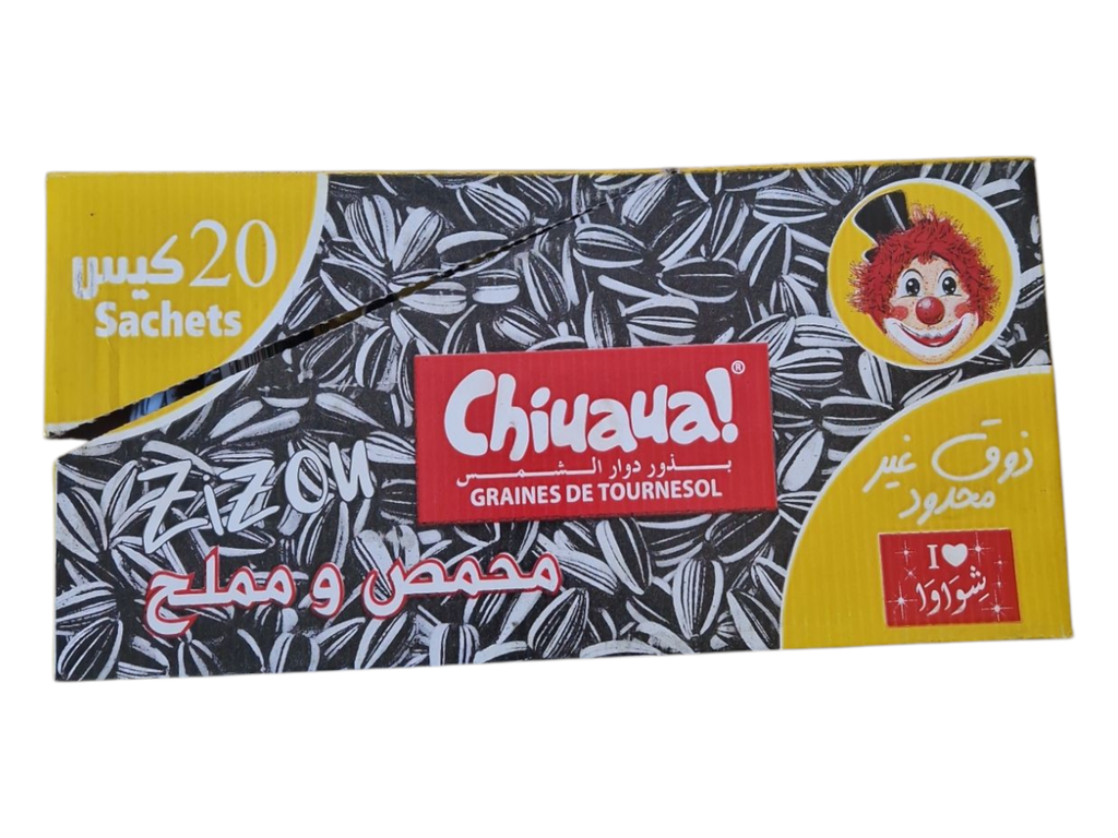 CHIUAUA graines de tournesol jonne 50d