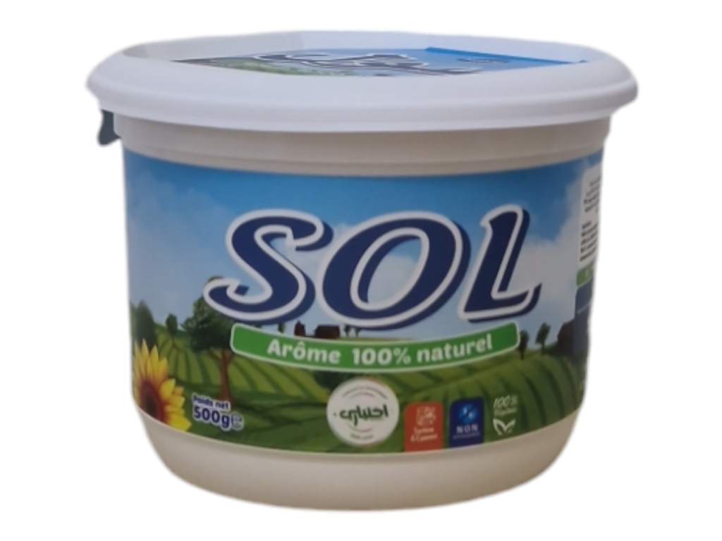 SOL margarine pot 500g