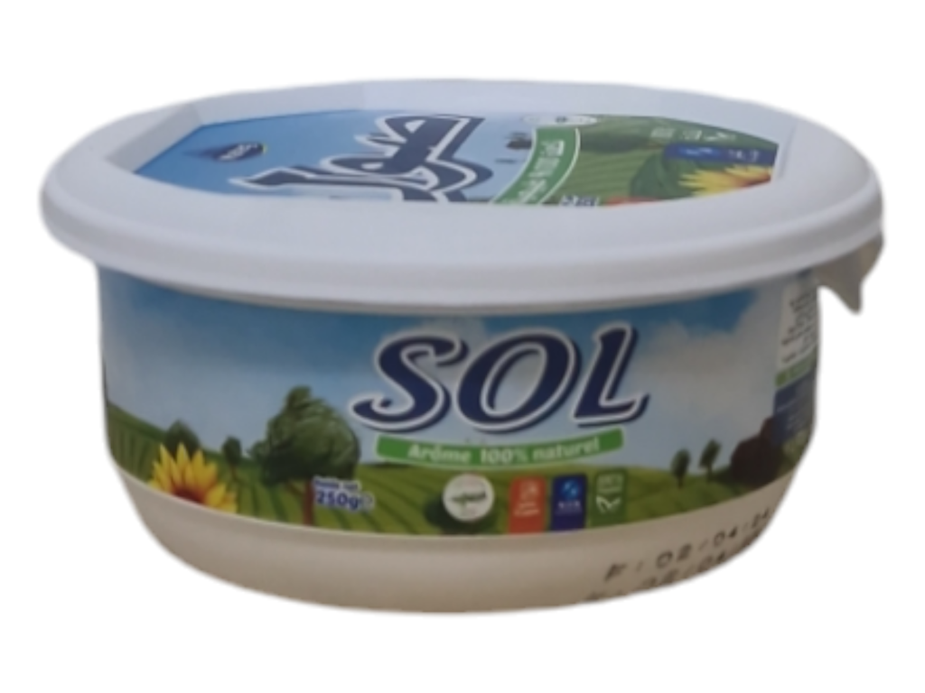SOL margarine  pot 250g