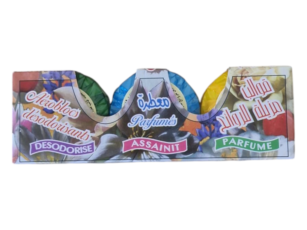 BLOC WC parfumé 3p*25