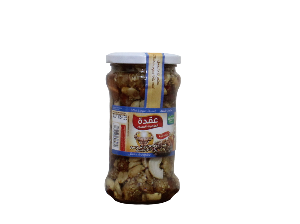 MOULIN VERT fruit a coque au miel 370g
