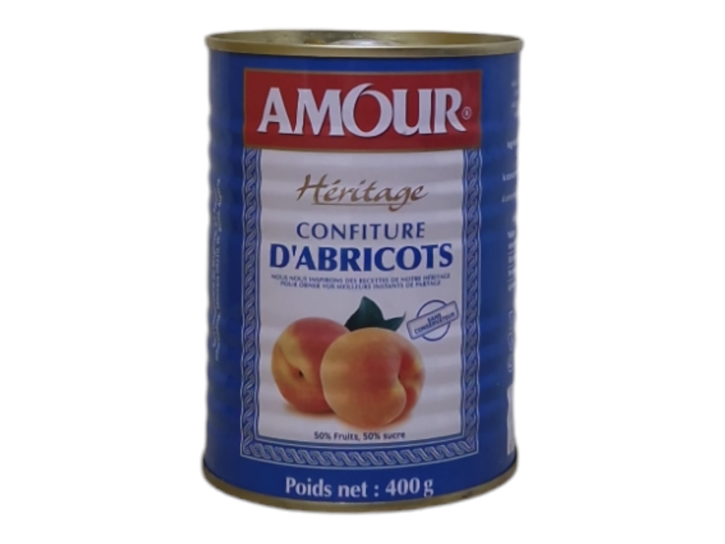 AMOUR confiture d'abricots 400g