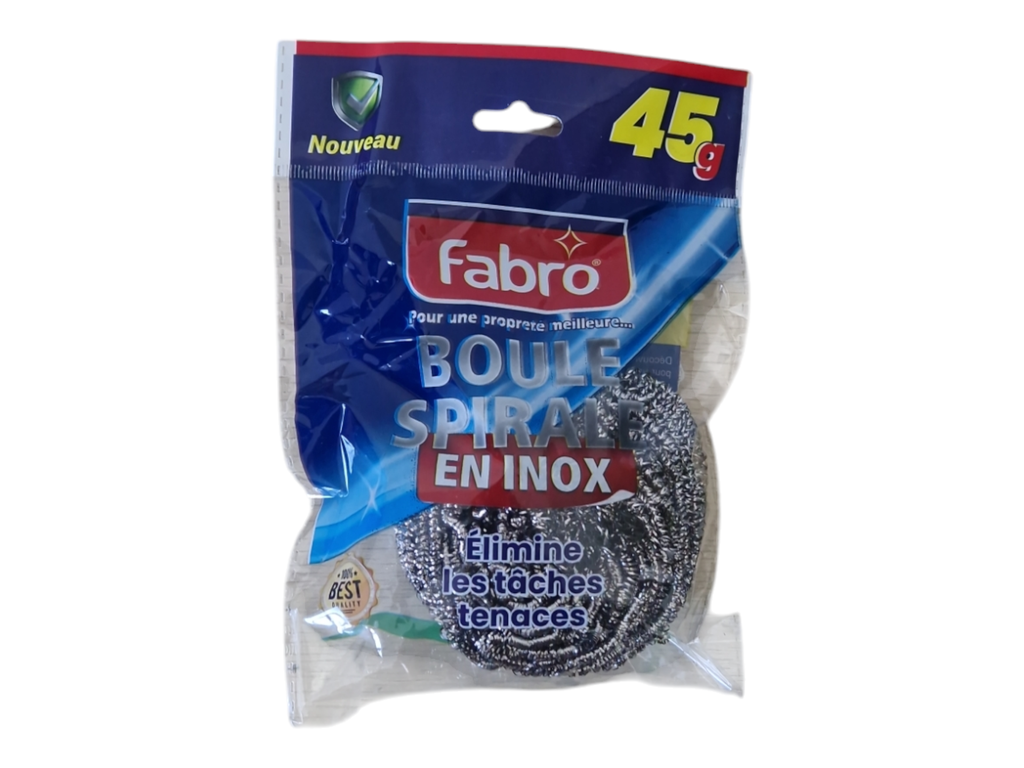 FABRO boule spirale en inox 1p 45g