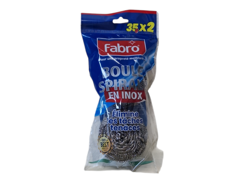 FABRO boule spirale en inox 2p 35g