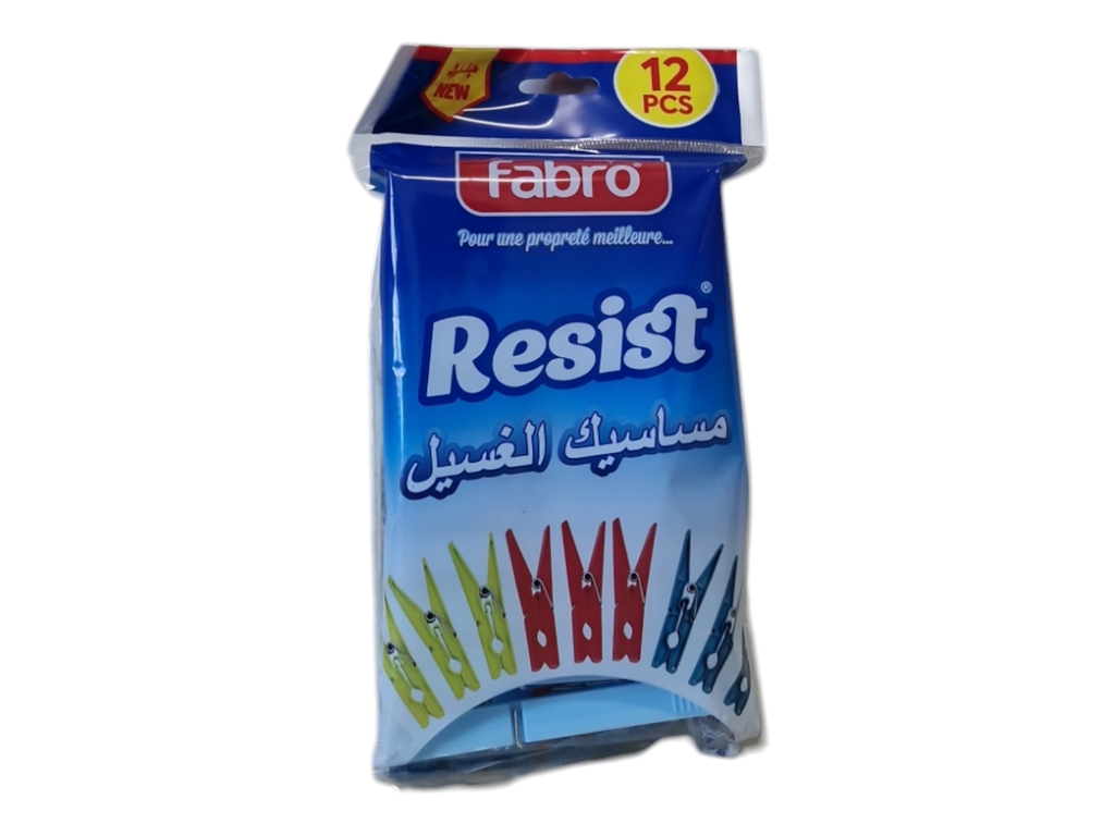 FABRO  pince a linge 12p