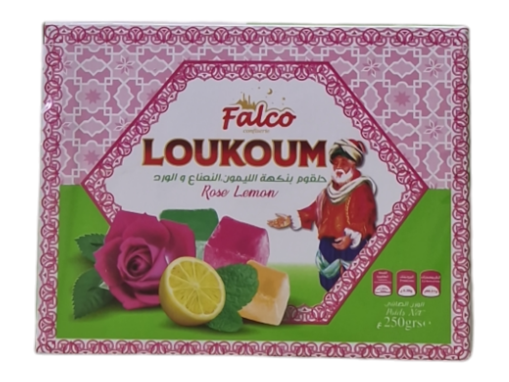 FALCO halkoum au fruit  250g