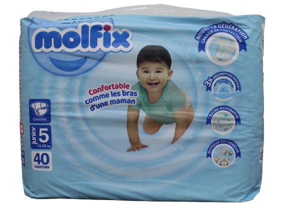 MOLFIX couche bébé n°5 valise