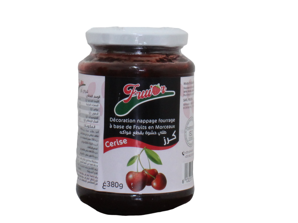FRUIOR fourrage nappage cerise 380g
