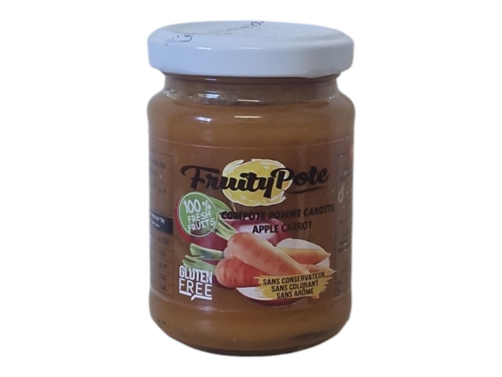 Fruit pote compote carotte  150ml