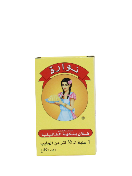 NOUARA  flan arome vanille 50 g