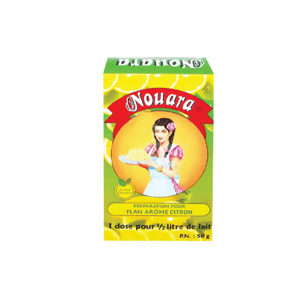 NOUARA  flan citron 50 g
