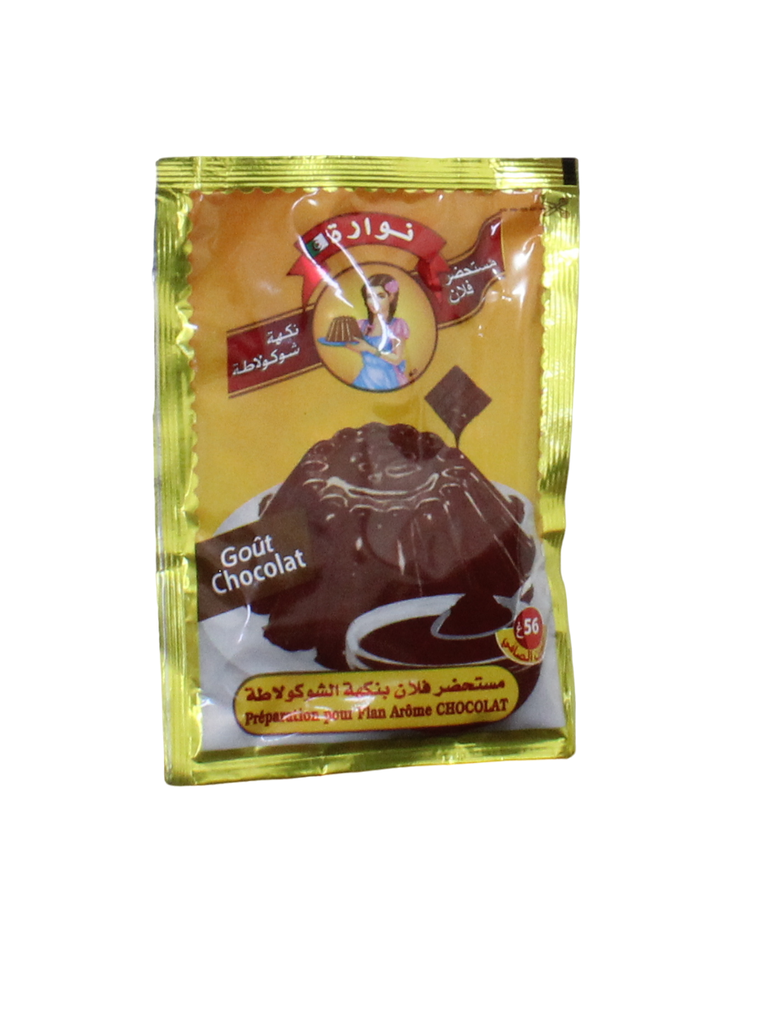 NOUARA flan chocolat 56g