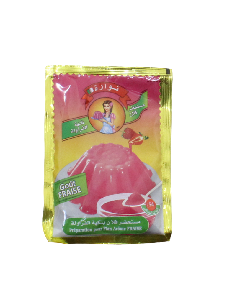 NOUARA flan fraise 56g