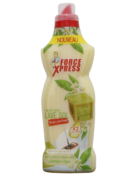 FORCE XPRESS lave sol air de méditerranée 1 l