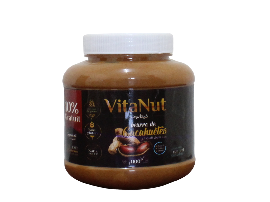 VITANUT beure de cacahuètes 1100g