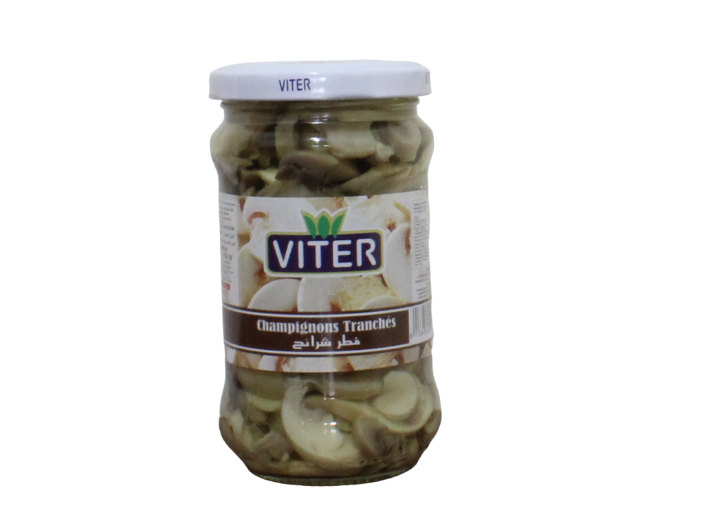 VITER champignons tranchés 400g