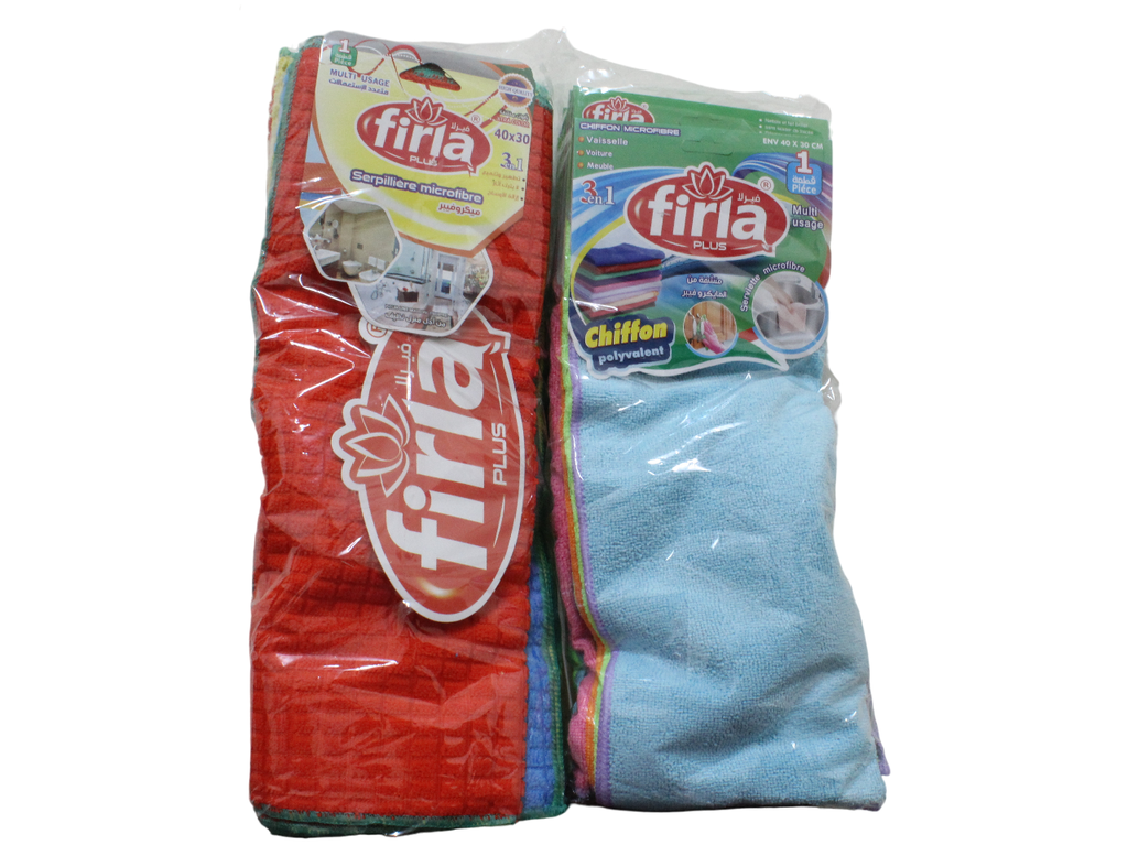 FIRLA chiffon serviette microfibre multi usage