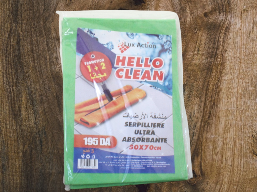 VISCOSSE serpillière lux action promo