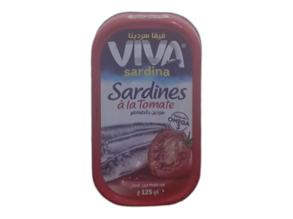 VIVA sardina a la tomate125g