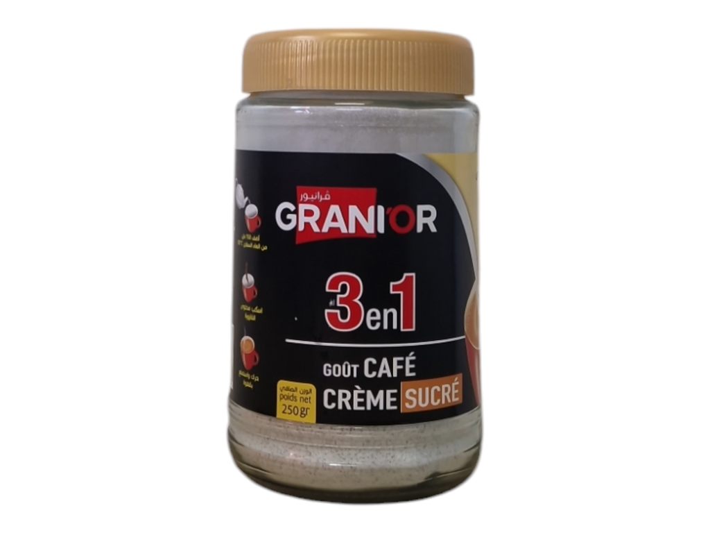 GRANIOR café 3*1 250grs