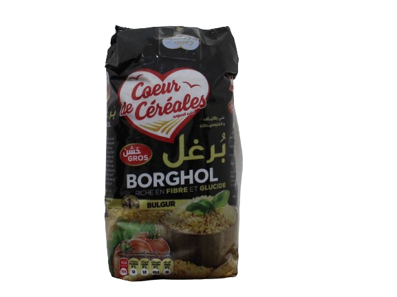 COEUR DE CEREALES borghol gros 1kg
