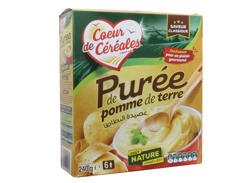 COEUR DE CEREALE  purée de pomme de terre 240g