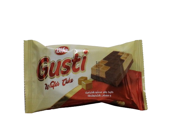 GUSTI cake wafer Madelaine au caramel