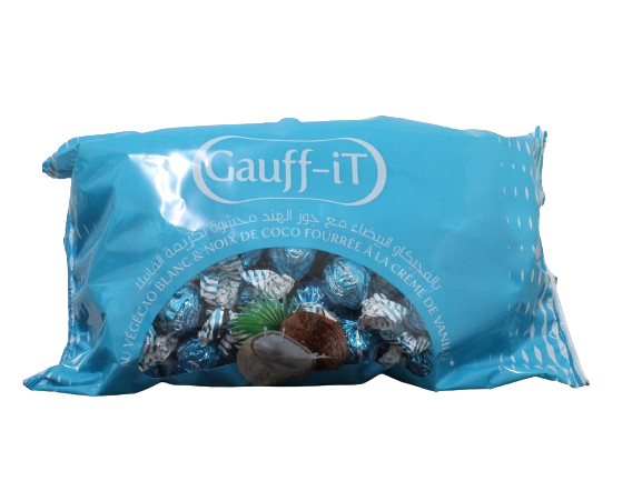 GAUFFIT gaufrette au végécao blanc