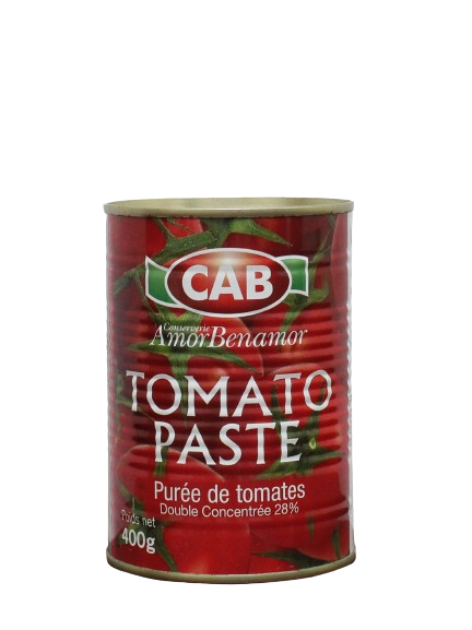 CAB tomate 28% 400 g