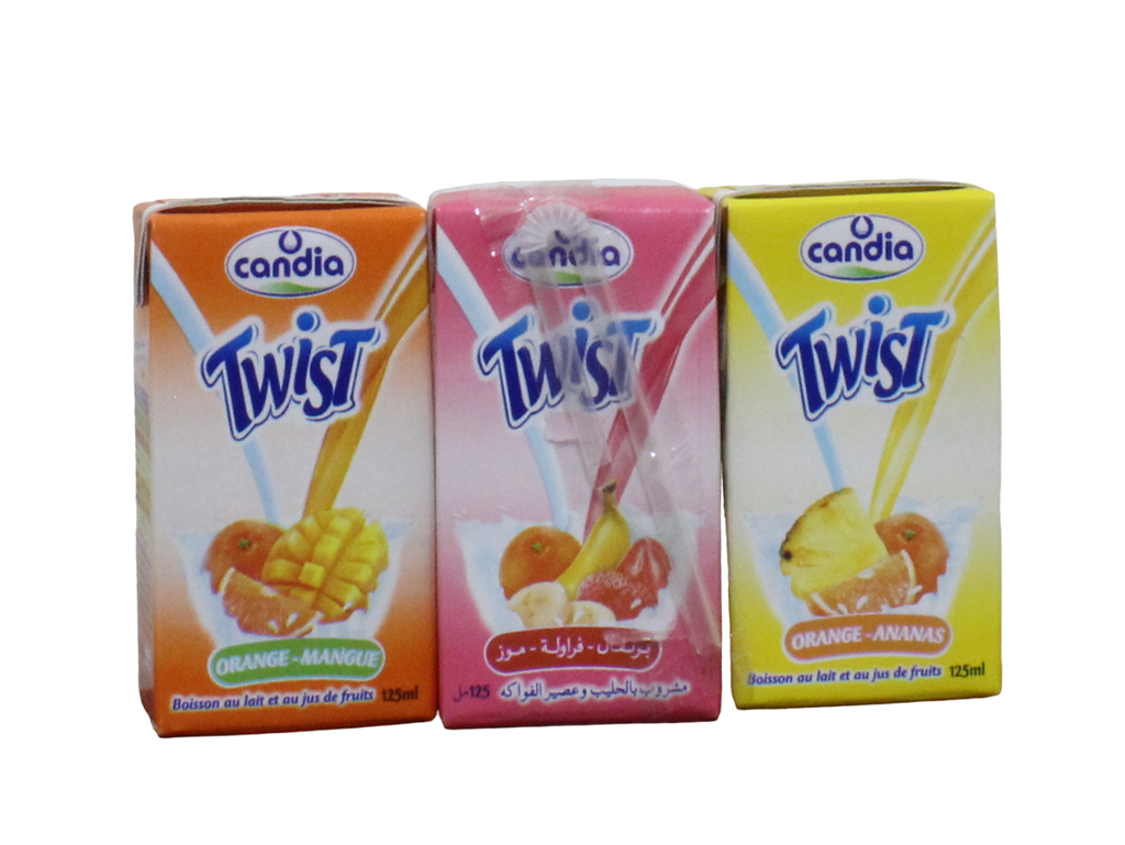 CANDIA twist boisson au lait 125ml