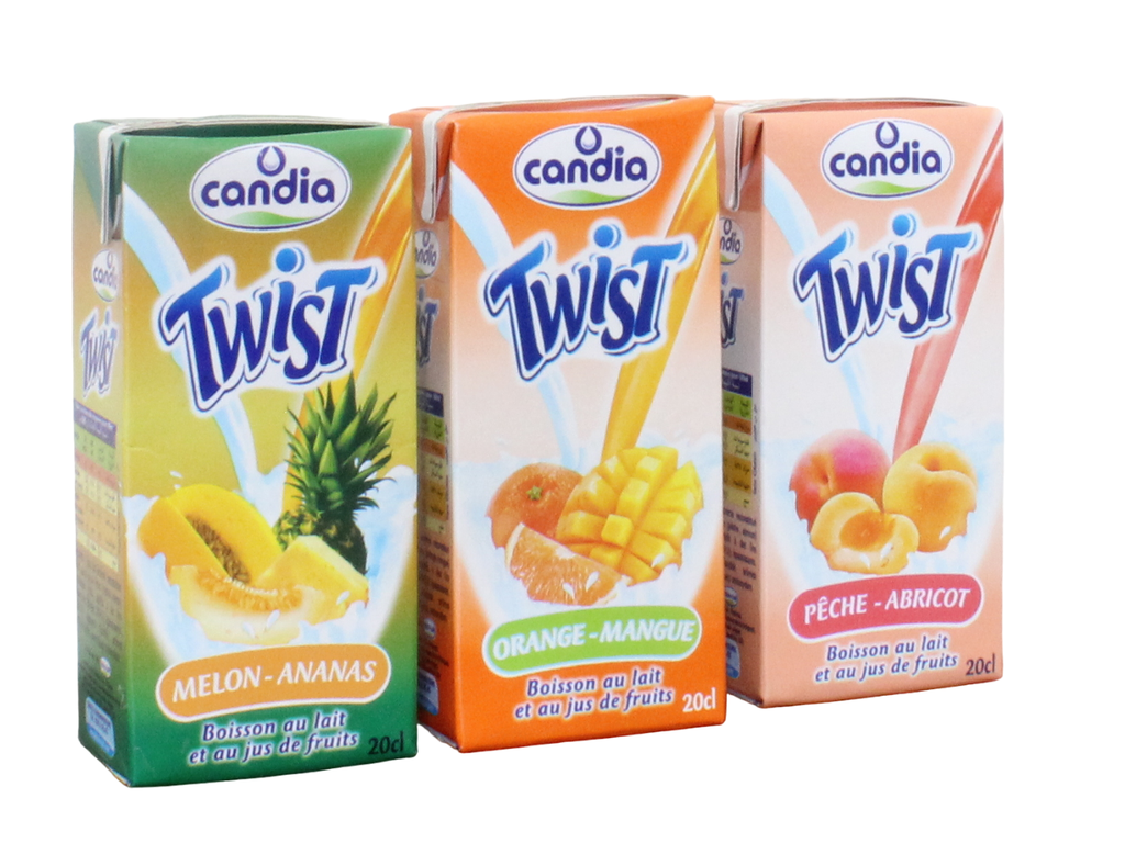 CANDIA twist boisson au lait 20cl