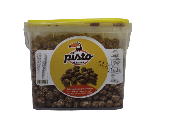 PISTO cacahuétes enrobées aux sésame et sucre 1.5kg