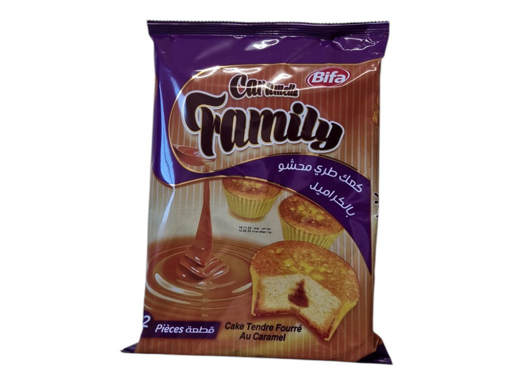 CARAMELLA cake Madelaine au caramel family